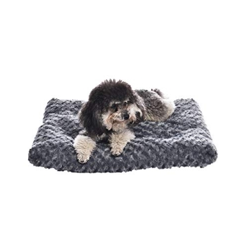 Comfortable Amazon Basics Pet Bed and Crate Pad