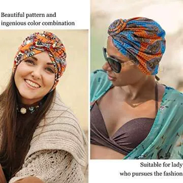 Stylish SATINIOR Headwraps for Women - Versatile & Chic
