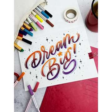 STABILO Fineliner point 88 - Wallet of 30 - Assorted colors with 5 neon colors