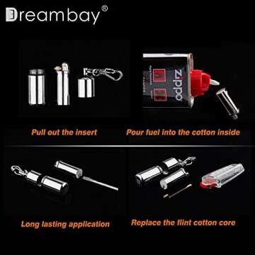 2 Pack Keychain Peanut Lighter EDC Mini Waterproof Lighter for Fire Starter Survival Emergency Use