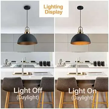 YHANFENGCY Vintage Pendant Light - Retro Industrial Charm