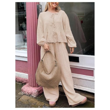 Chic Women’s Two Piece Pajama Set for Comfort & Style