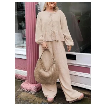 Chic Women’s Two Piece Pajama Set for Comfort & Style