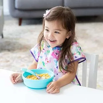 Bumkins Waterproof Short Sleeve Bib for Toddlers