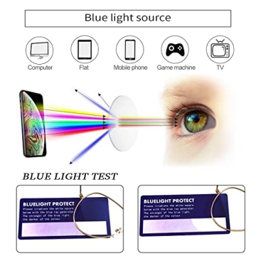 Stylish Dollger Blue Light Aviator Glasses for Eye Protection