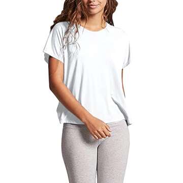 Mippo Workout Tops Short Sleeve Gym Shirts Backless Open Back Top for Women