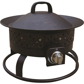 Portable Propane Fire Pit for Outdoor Living Space