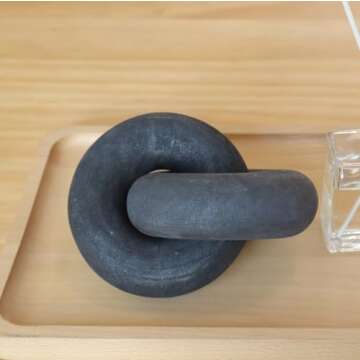 HMASYO Black Wood Knot Decor - Unique Home Accents