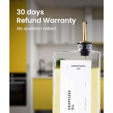 APT 1101 Olive Oil Dispenser for Kitchen, Cooking Oil Dispenser, Oil and Vinegar Dispenser Set, Olive Oil Bottle, Soy sauce dispenser, coffee syrup bottles - 4 pcs, Silver