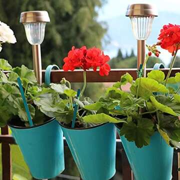 POLIUMB Green Plant Stakes Garden Wood Plant Support Stakes, Sturdy Wooden Floral Bamboo Sticks, Garden Sticks Sign Posting (18 inches-25 Pack)