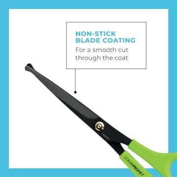CONAIRPRO Dog & Cat Grooming Round Tip Shears 6-Inch