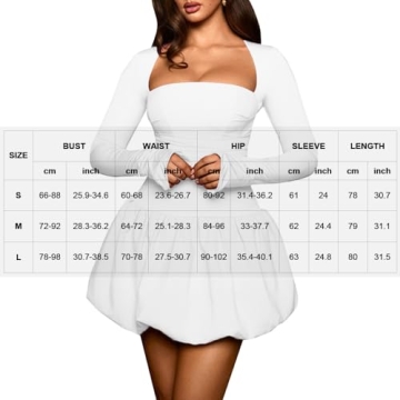 Stylish GUCURIN Women Backless Bubble Mini Dress