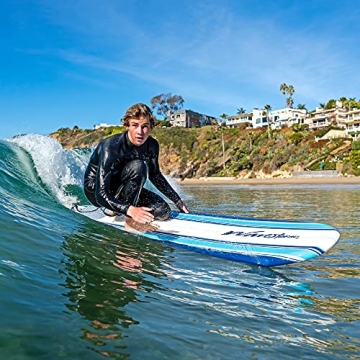 Wavestorm 7ft Surfboard for Beginners - Safe & Fun