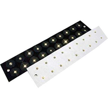 Ear Seeds: 24K Gold EarSeeds Acupressure Kit - 40 Pieces - Ear Seeds with Bonus Free Chart - Clear L...