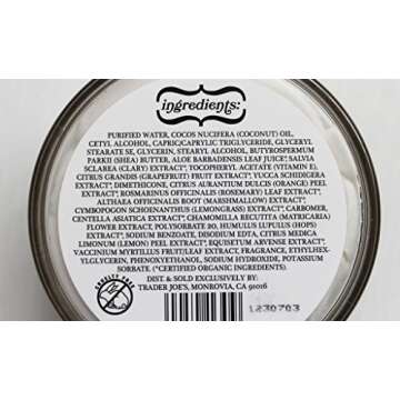 Trader Joe's Coconut Body Butter, 8 Ounce (Pack of 2)