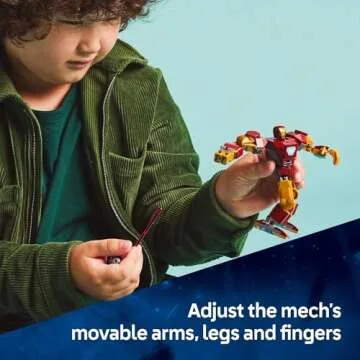 LEGO Marvel Iron Man Building Toy Set - Action Figure Gift