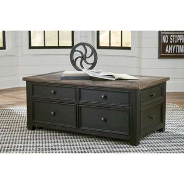 Signature Design by Ashley Ashley Furniture Signature Design-Tyler Creek Coffee, Lift Top Cocktail T...