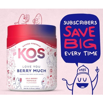 KOS Reds Superfood Powder - Organic Beet Root & Antioxidants