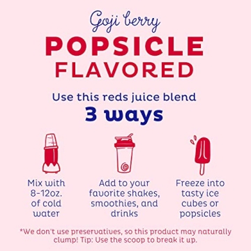 KOS Reds Superfood Powder - Organic Beet Root & Antioxidants