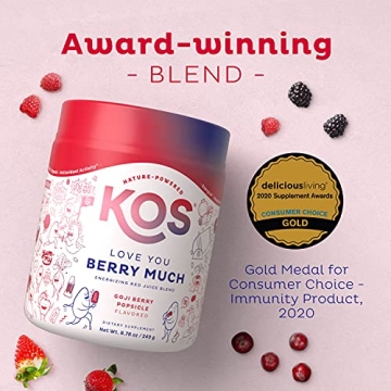 KOS Reds Superfood Powder - Organic Beet Root & Antioxidants