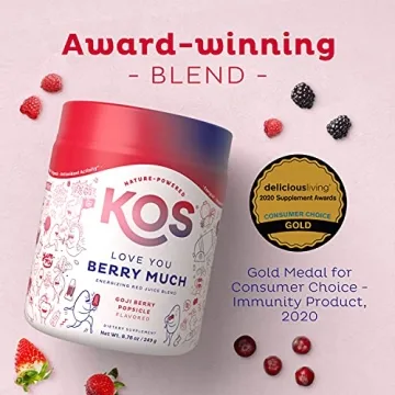 KOS Reds Superfood Powder - Organic Beet Root & Antioxidants