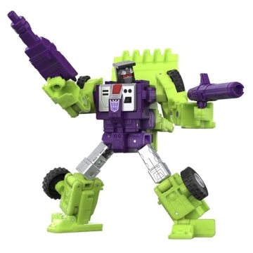 Transformers Toys Studio Series Voyager Class The Movie Constructicon Scrapper, 6.5-inch Converting ...