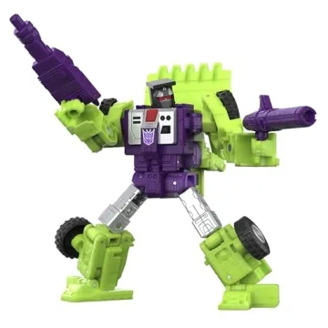 Transformers Toys Studio Series Voyager Class The Movie Constructicon Scrapper, 6.5-inch Converting ...
