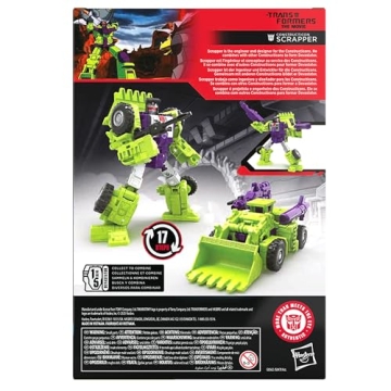 Transformers Studio Series Constructicon Scrapper 6.5 inch Action Figure