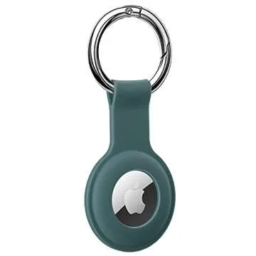 Ultra Light Silicone Sleeve for AirTags - Anti Scratch & Keychain