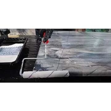 Stone Coat Countertops Microfiber Roller Sleeves 1/4" for Epoxy Resin, Painting, and More - No-Shed Nap Rollers for Woodworking, Home Improvement, Dry or Wet Application of Primer, Undercoat, Enamels