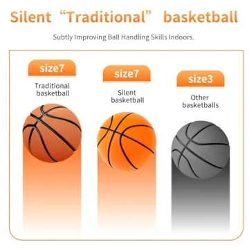 Innovative Hush Handle Silent Basketball for Indoor Play