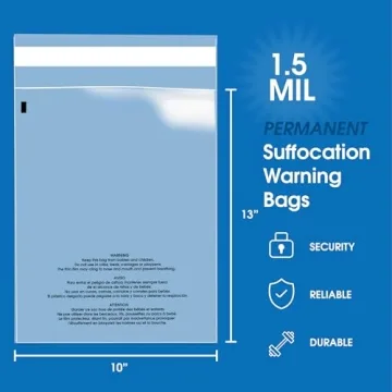 Self Seal Clear Poly Bags - Durable & Compliant Shipping Solution