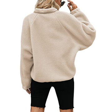 Stylish Yanekop Women's Fleece Jacket with Pockets