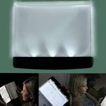 Flat Light for Night Reading Full Page Illuminator