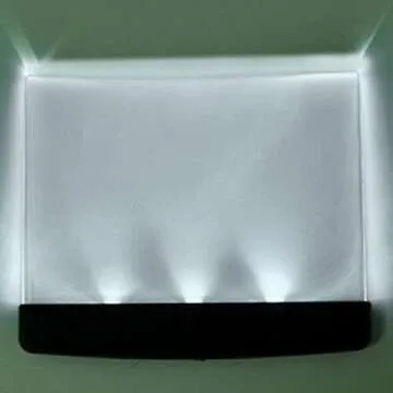 Flat Light for Night Reading Full Page Illuminator