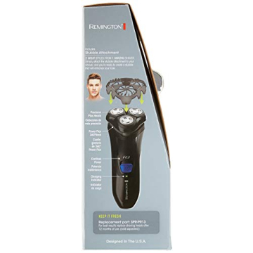 Remington Men's Electric Razor with Twintrack Technology