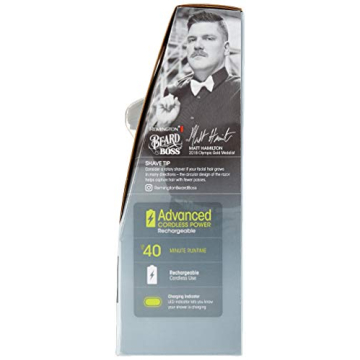 Remington Men's Electric Razor with Twintrack Technology