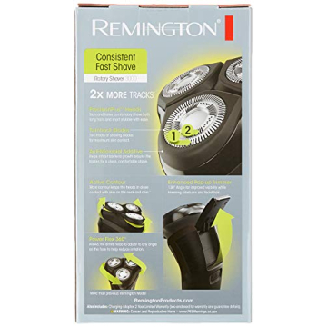 Remington Men's Electric Razor with Twintrack Technology