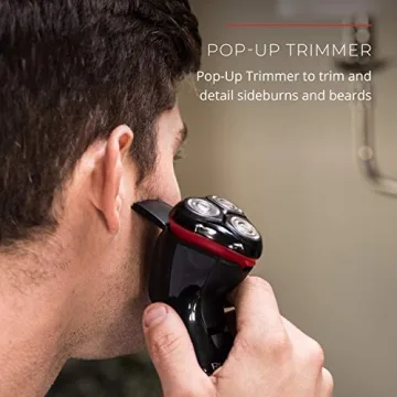 Remington Men's Electric Razor with Twintrack Technology