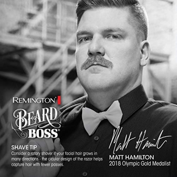 Remington Men's Electric Razor with Twintrack Technology