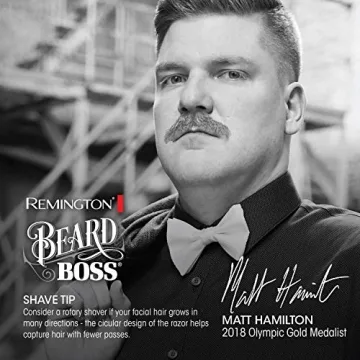 Remington Men's Electric Razor with Twintrack Technology