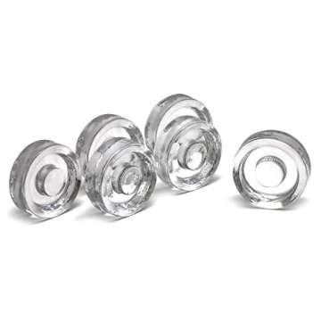 Glass Fermentation Pickling Jar Weights For Wide Mouth Mason Jars by Trademark Innovations (Set of 6...