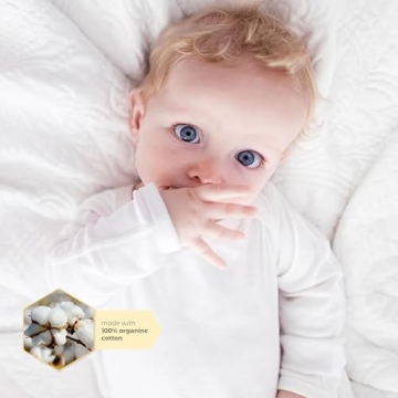 Burt’s Bees Organic Cotton Baby Bodysuits 5-Pack