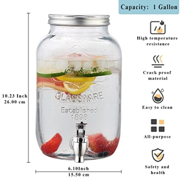 Berglander Beverage Dispenser - Stylish & Functional Drink Dispenser at Home