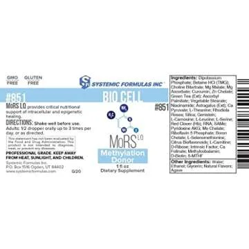 Systemic Formulas MORS LQ - Brain Function Support Supplement