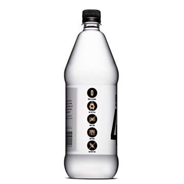 OUNCE WATER Natural Spring Water, 40 Ounce Pack of 12