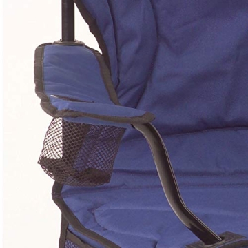 Coleman Camping Chair with 4-Can Cooler for Comfort