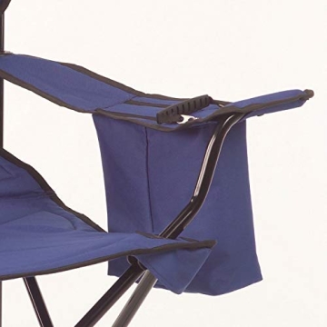 Coleman Camping Chair with 4-Can Cooler for Comfort