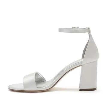 Stylish YWXYMGE Block Heel Wedding Sandals for Women