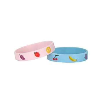 Tutti Frutti Fruit Silicone Wristbands - Fun Party Favors